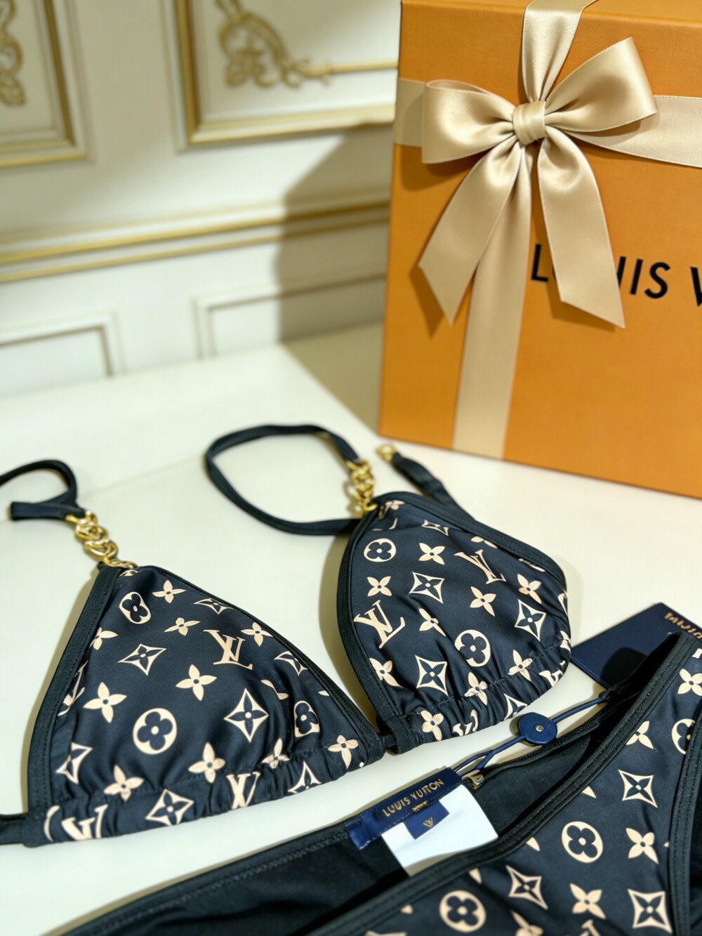 Louis Vuitton Triangle Bikini Set - Picture 5 of 6